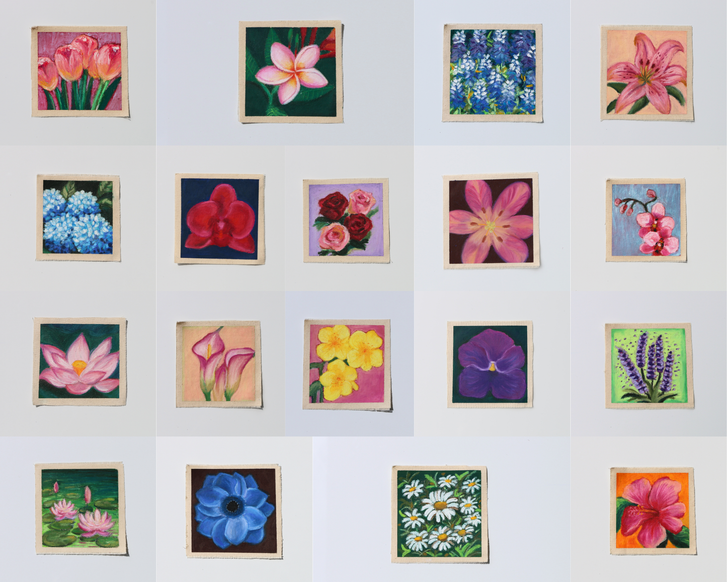 Flower Paintings : Spring Collection
