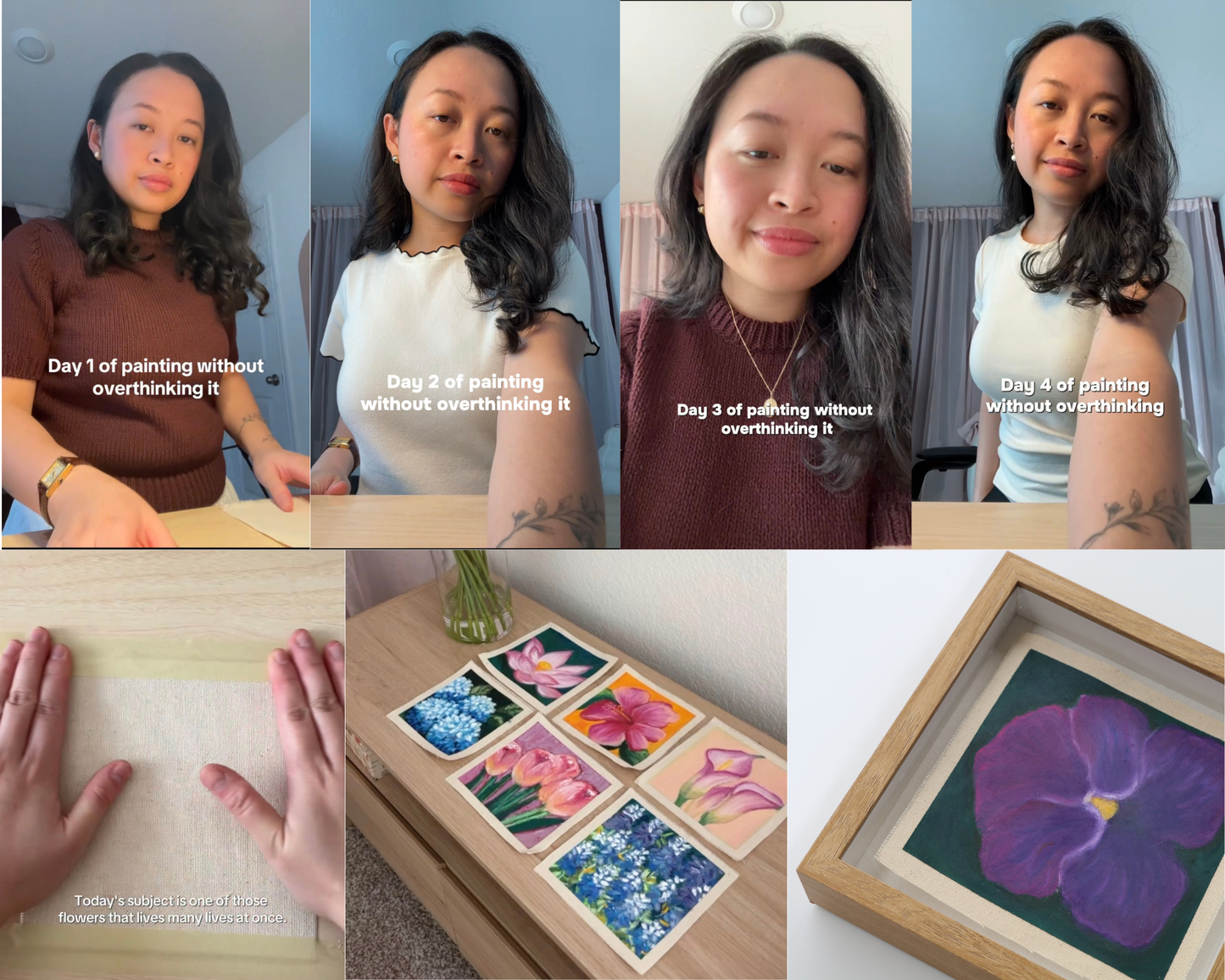 Flower Paintings : Spring Collection