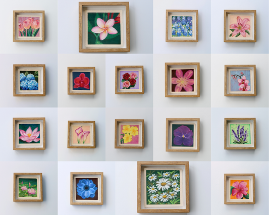 Flower Paintings : Spring Collection